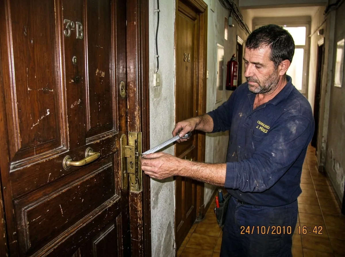 Medición e instalación de cerraduras de seguridad en Madrid